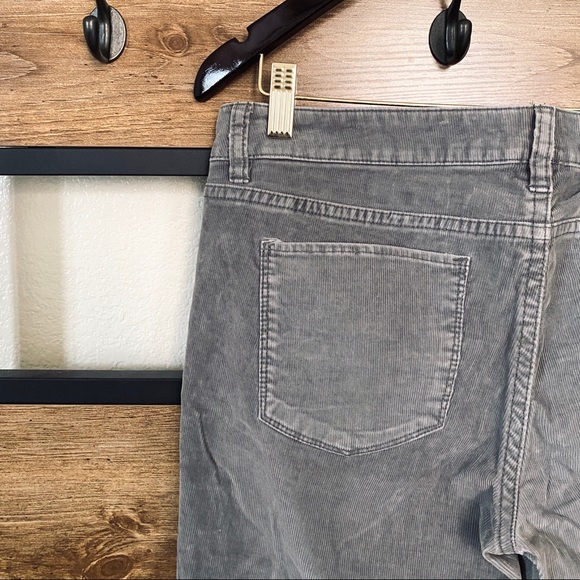 Grey Corduroy Slacks - Picture 2 of 3